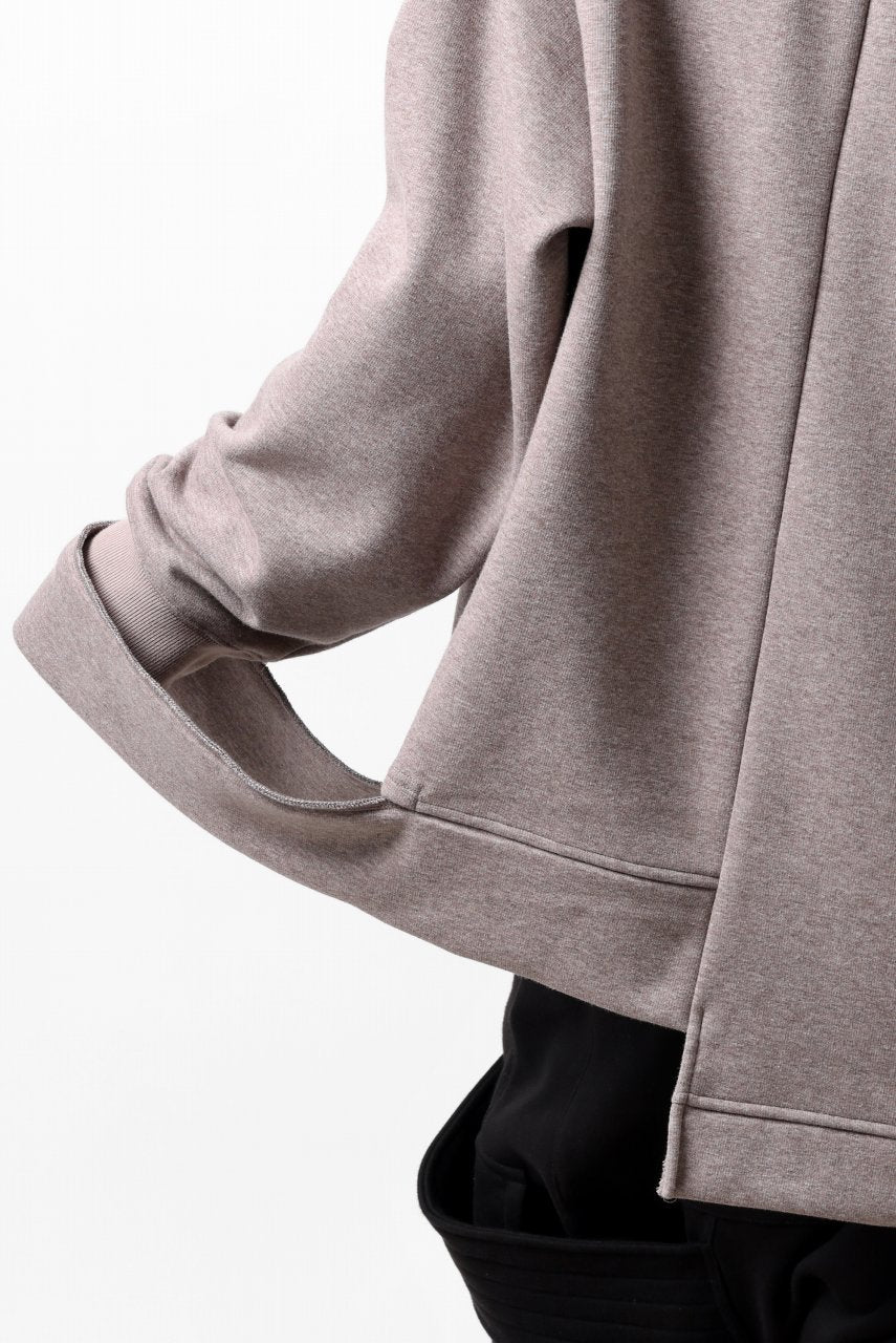 画像をギャラリービューアに読み込む, A.F ARTEFACT BOMBERHEAT® ASYMMETRY LOOP HEM TOPS (BROWN)
