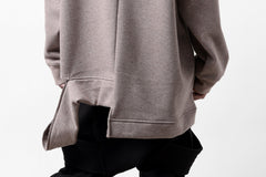 画像をギャラリービューアに読み込む, A.F ARTEFACT BOMBERHEAT® ASYMMETRY LOOP HEM TOPS (BROWN)