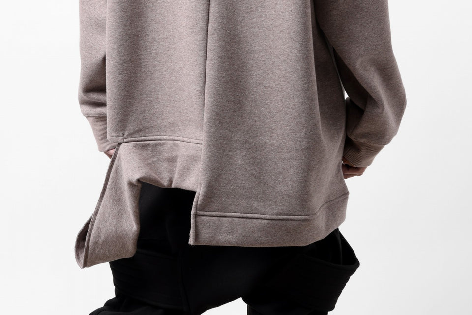 画像をギャラリービューアに読み込む, A.F ARTEFACT BOMBERHEAT® ASYMMETRY LOOP HEM TOPS (BROWN)