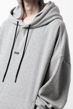 画像をギャラリービューアに読み込む, A.F ARTEFACT BOMBERHEAT® BACK LOGO HOODIE (LIGHT GREY)