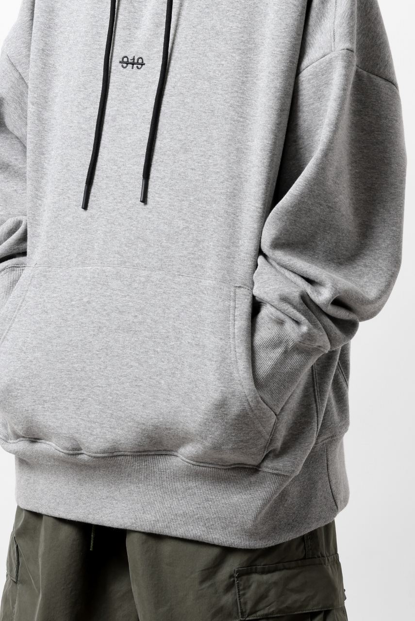 画像をギャラリービューアに読み込む, A.F ARTEFACT BOMBERHEAT® BACK LOGO HOODIE (LIGHT GREY)