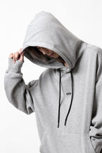 画像をギャラリービューアに読み込む, A.F ARTEFACT BOMBERHEAT® BACK LOGO HOODIE (LIGHT GREY)
