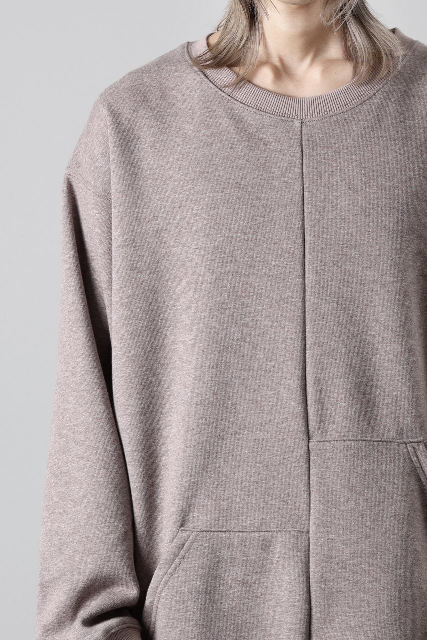 画像をギャラリービューアに読み込む, A.F ARTEFACT BOMBERHEAT® ASYMMETRY LOOP HEM TOPS (BROWN)