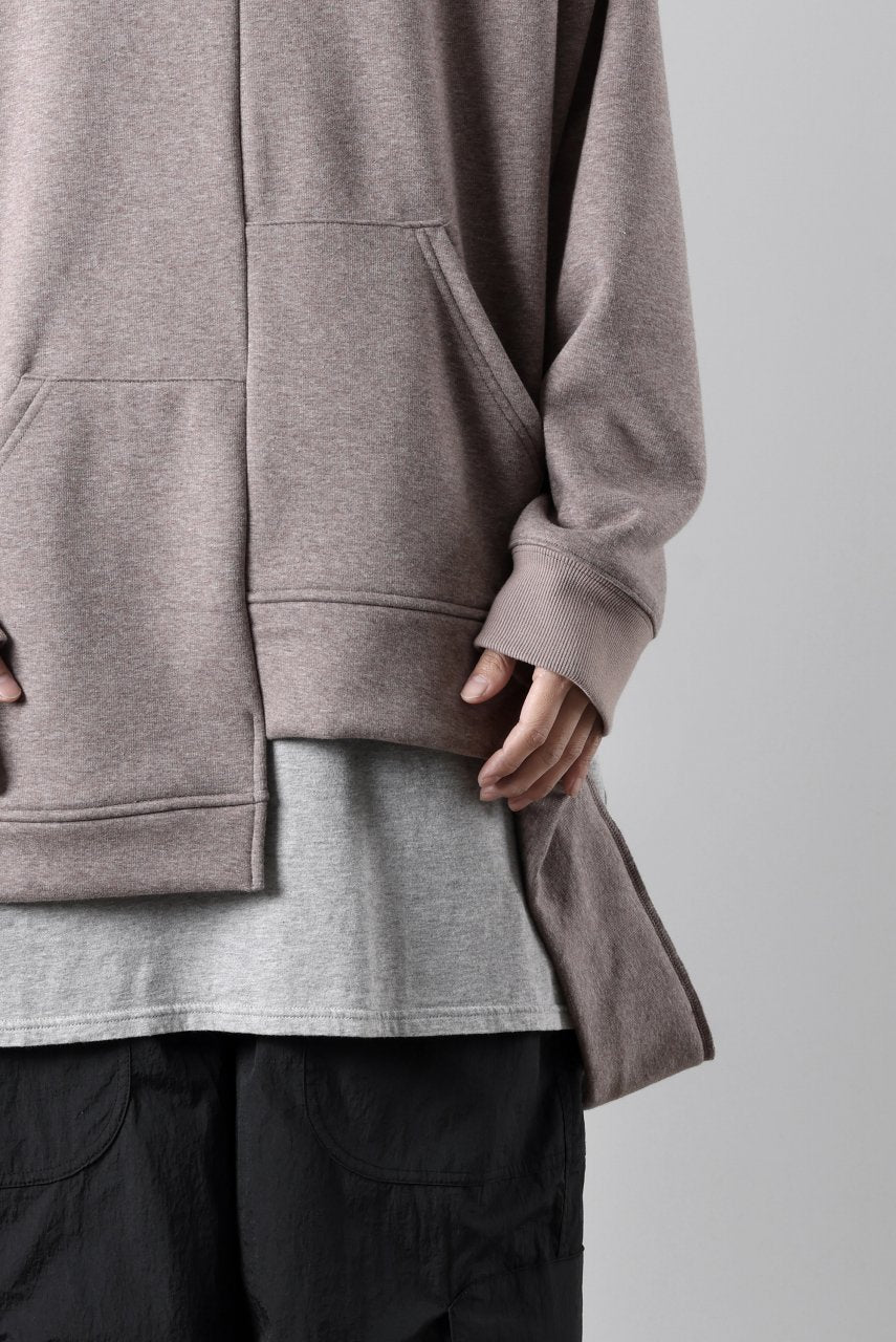 画像をギャラリービューアに読み込む, A.F ARTEFACT BOMBERHEAT® ASYMMETRY LOOP HEM TOPS (BROWN)