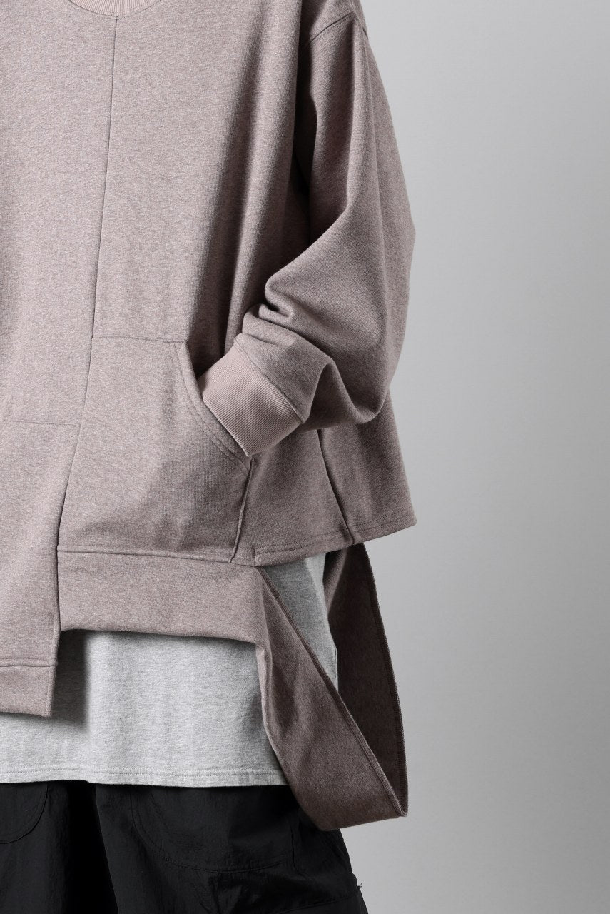 画像をギャラリービューアに読み込む, A.F ARTEFACT BOMBERHEAT® ASYMMETRY LOOP HEM TOPS (BROWN)