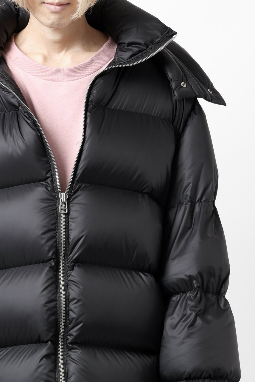 画像をギャラリービューアに読み込む, A.F ARTEFACT exclusive DUVET VERTICAL DOWN JACKET (BLACK)