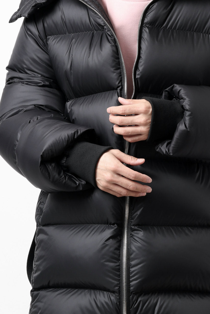 画像をギャラリービューアに読み込む, A.F ARTEFACT exclusive DUVET VERTICAL DOWN JACKET (BLACK)