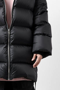 画像をギャラリービューアに読み込む, A.F ARTEFACT exclusive DUVET VERTICAL DOWN JACKET (BLACK)