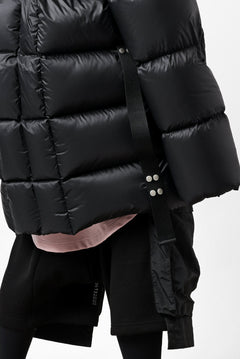 画像をギャラリービューアに読み込む, A.F ARTEFACT exclusive DUVET VERTICAL DOWN JACKET (BLACK)