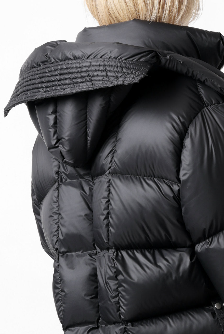 画像をギャラリービューアに読み込む, A.F ARTEFACT exclusive DUVET VERTICAL DOWN JACKET (BLACK)