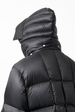 画像をギャラリービューアに読み込む, A.F ARTEFACT exclusive DUVET VERTICAL DOWN JACKET (BLACK)