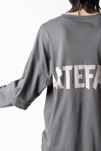 画像をギャラリービューアに読み込む, A.F ARTEFACT LAYERED LONG SLEEVE TOPS / PRINT TYPE-A (GREY)