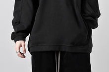 Load image into Gallery viewer, A.F ARTEFACT FLAP POCKET RAGLAN TOP / COPE KNIT JERSEY (BLACK)