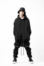 画像をギャラリービューアに読み込む, A.F ARTEFACT BELTED FLAP ZIP SARROUEL CARGO PANTS (BLACK)
