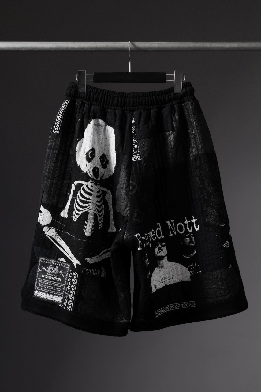 画像をギャラリービューアに読み込む, MASSIMO SABBADIN FULL BORO STYLE BASKET SHORTS (BLACK #B)