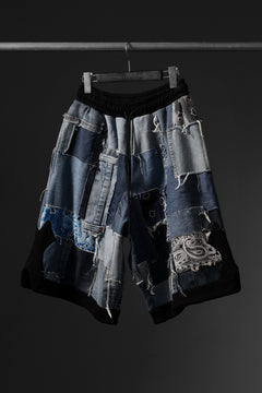 画像をギャラリービューアに読み込む, MASSIMO SABBADIN FULL LEVI&#39;S PATCH BASKET SHORTS (INDIGO #B)