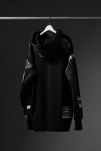 画像をギャラリービューアに読み込む, MASSIMO SABBADIN exclusive HOODY wt. BORO STYLE DETAIL (BLACK #B)