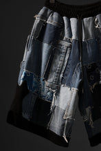 画像をギャラリービューアに読み込む, MASSIMO SABBADIN FULL LEVI&#39;S PATCH BASKET SHORTS (INDIGO #B)