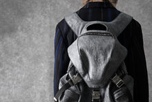 画像をギャラリービューアに読み込む, ierib exclusive Addiction Rucksack / White Waxed Shrunken Horse (BLACK)