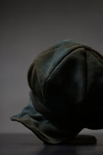 Load image into Gallery viewer, ierib Leather Casquette / Lamb Suede (GRAY)