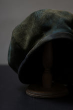 Load image into Gallery viewer, ierib Leather Casquette / Lamb Suede (GRAY)