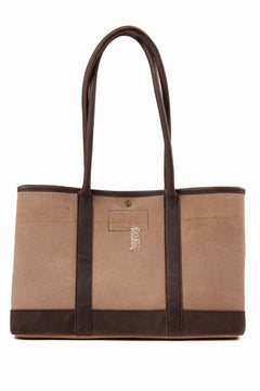 Load image into Gallery viewer, ierib GP Tote Bag / Vintage SAKABUKURO (BROWN)