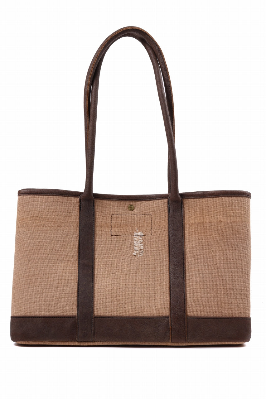 Load image into Gallery viewer, ierib GP Tote Bag / Vintage SAKABUKURO (BROWN)