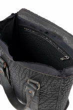 Load image into Gallery viewer, ierib Zipper Hand Tote Bag /  Rough Bull (BLACK)