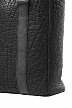 Load image into Gallery viewer, ierib Zipper Hand Tote Bag /  Rough Bull (BLACK)