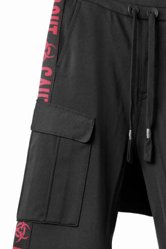 画像をギャラリービューアに読み込む, beauty : beast CARGO SAROUEL TRACK PANT (BLACK)