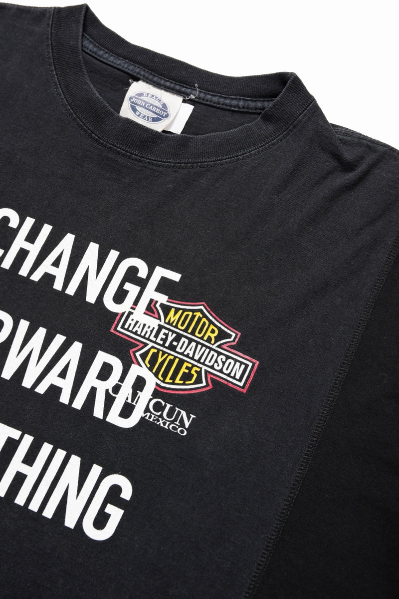 [ERA] MEN COLOR EDGE SLIM T /追跡付 CHANGES exclusive VINTAGE REMAKE SHORT SLEEVE TEE (BLACK #E