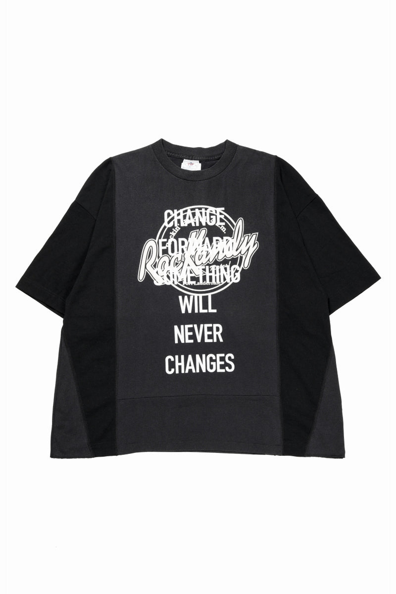 CHANGES exclusive VINTAGE REMAKE SHORT SLEEVE TEE (BLACK #G