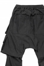 画像をギャラリービューアに読み込む, A.F ARTEFACT LAYERED BOOTS CUT PANTS / SYNTHETIC SUEDE LEATHER (BLACK)