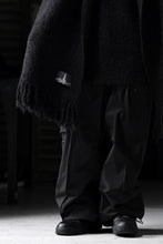 画像をギャラリービューアに読み込む, TARO HORIUCHI / th products Inflated Scarf / 1/4.5 kasuri loop knit (black)