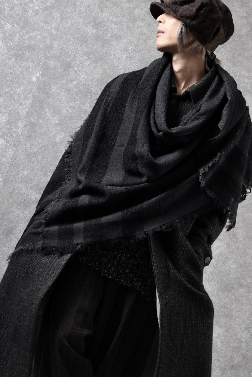 画像をギャラリービューアに読み込む, forme d'expression Muse Scarf (Anthracite)