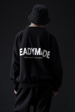 画像をギャラリービューアに読み込む, READYMADE MOCK NECK SWEAT SHIRT (BLACK)