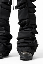 画像をギャラリービューアに読み込む, A.F ARTEFACT MONSTER TUCK VOLUME BAGGY PANTS / LUXE-TWILL (BLACK)