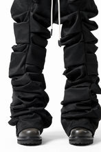 画像をギャラリービューアに読み込む, A.F ARTEFACT MONSTER TUCK VOLUME BAGGY PANTS / LUXE-TWILL (BLACK)