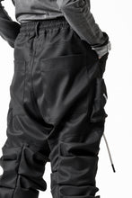 画像をギャラリービューアに読み込む, A.F ARTEFACT MONSTER TUCK VOLUME BAGGY PANTS / LUXE-TWILL (BLACK)