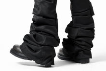 画像をギャラリービューアに読み込む, A.F ARTEFACT MONSTER TUCK VOLUME BAGGY PANTS / LUXE-TWILL (BLACK)