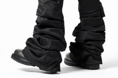 画像をギャラリービューアに読み込む, A.F ARTEFACT MONSTER TUCK VOLUME BAGGY PANTS / LUXE-TWILL (BLACK)