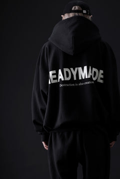 画像をギャラリービューアに読み込む, READYMADE HOODIE SMILE (BLACK)