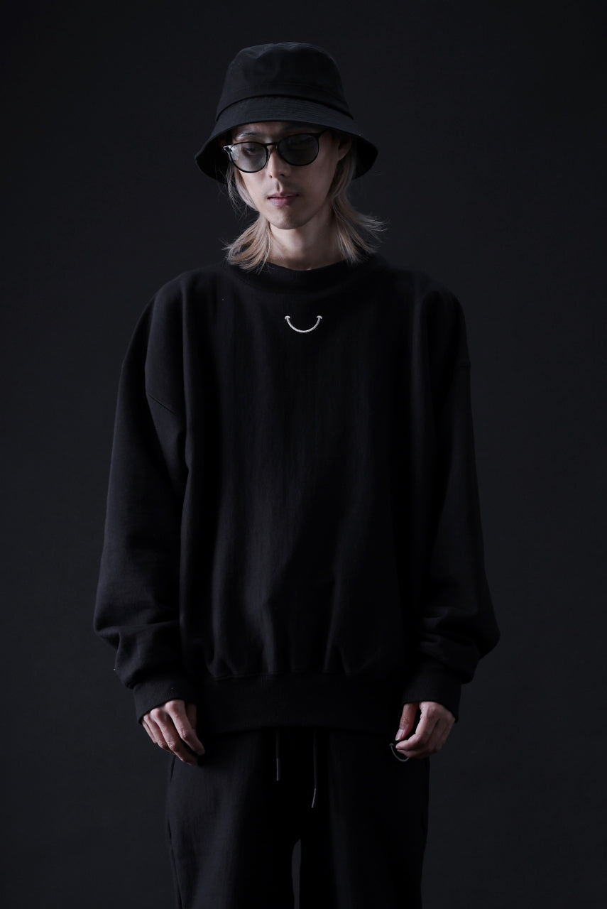 画像をギャラリービューアに読み込む, READYMADE MOCK NECK SWEAT SHIRT (BLACK)
