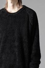 画像をギャラリービューアに読み込む, N/07 exclusive BOA FLEECE STRAIGHT TOP (BLACK)