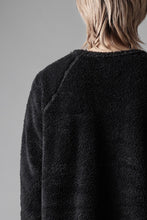 画像をギャラリービューアに読み込む, N/07 exclusive BOA FLEECE STRAIGHT TOP (BLACK)