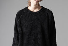 画像をギャラリービューアに読み込む, N/07 exclusive BOA FLEECE STRAIGHT TOP (BLACK)