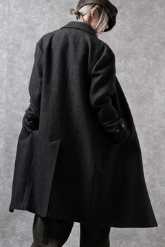 画像をギャラリービューアに読み込む, forme d'expression exclusive Everyone Coat (Black Pepper)