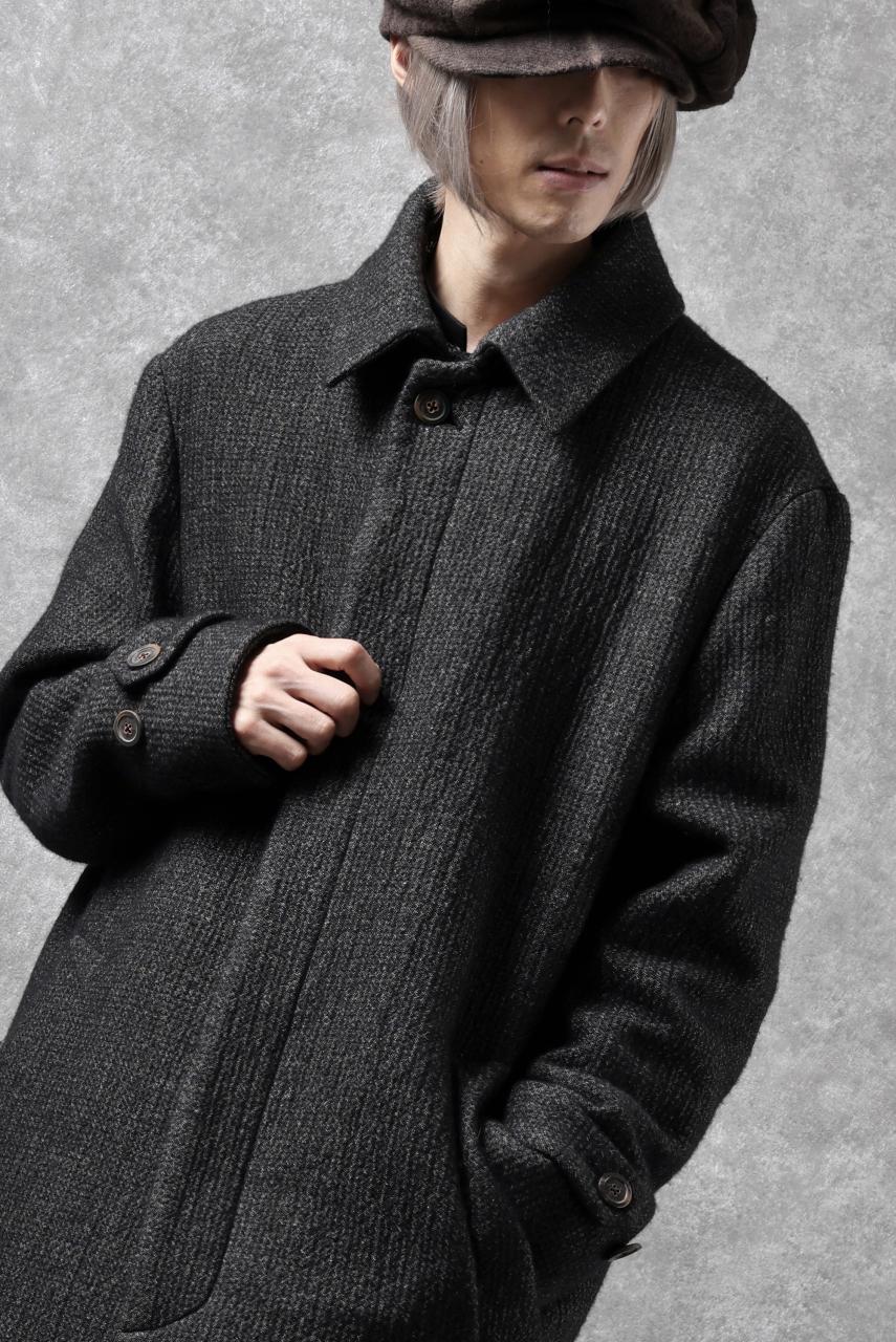 画像をギャラリービューアに読み込む, forme d'expression exclusive Everyone Coat (Black Pepper)