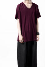 画像をギャラリービューアに読み込む, CAPERTICA PRISONER SHIRTS / SUPER 120s WASHABLE WOOL JERSEY (PLUM)