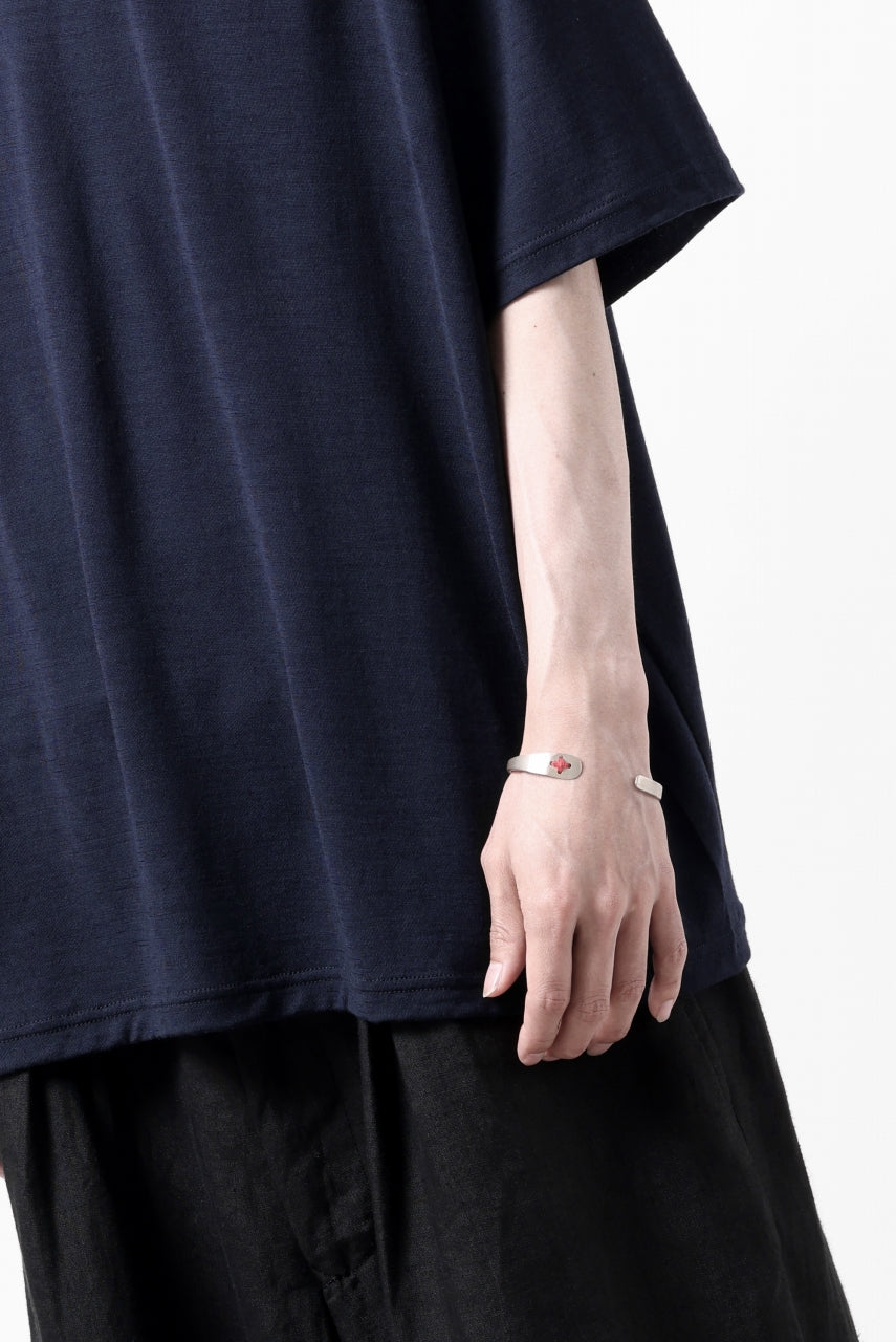 Load image into Gallery viewer, CAPERTICA OVERSIZED S/S TEE / SUPER 120s WASHABLE WOOL JERSEY (NAVY)